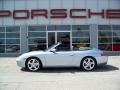 2000 Polar Silver Metallic Porsche 911 Carrera 4 Cabriolet  photo #10