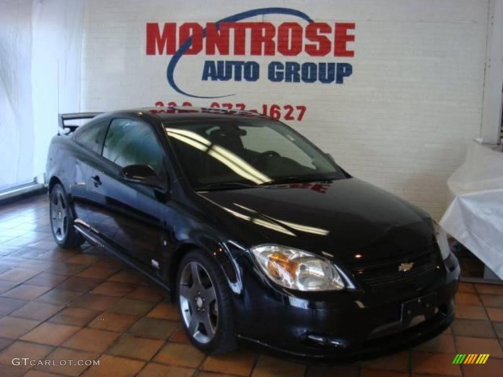 2006 Cobalt SS Supercharged Coupe - Black / Ebony/Red photo #26