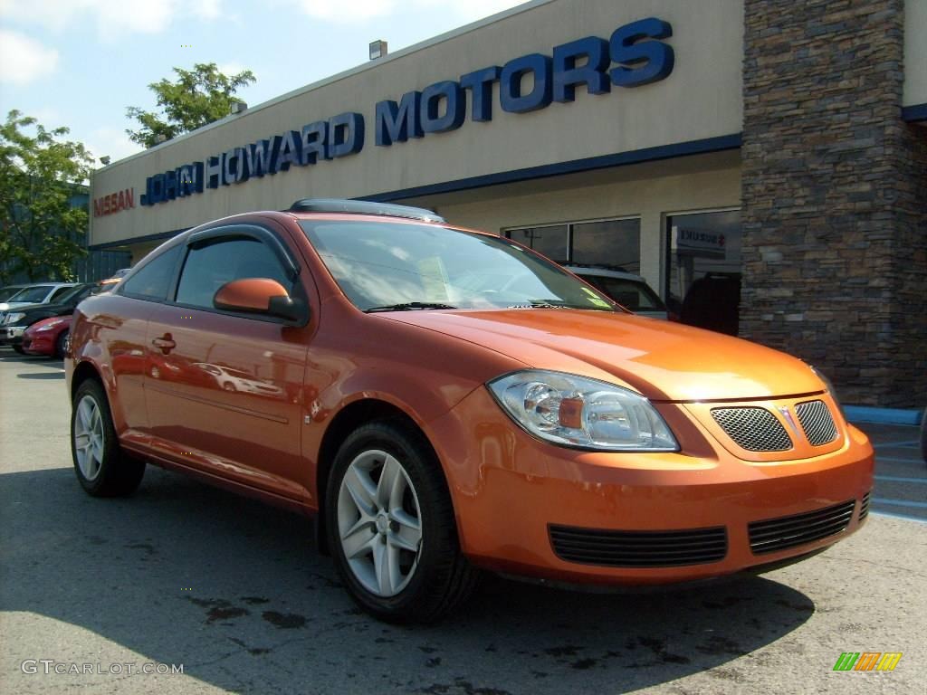 2007 Fusion Orange Metallic Pontiac G5 18368598 Car