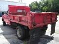 1995 Ultra Red Ford F350 XL Regular Cab Chassis Dump Truck  photo #3