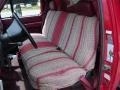 1995 Ultra Red Ford F350 XL Regular Cab Chassis Dump Truck  photo #15
