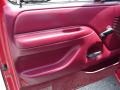 1995 Ultra Red Ford F350 XL Regular Cab Chassis Dump Truck  photo #19