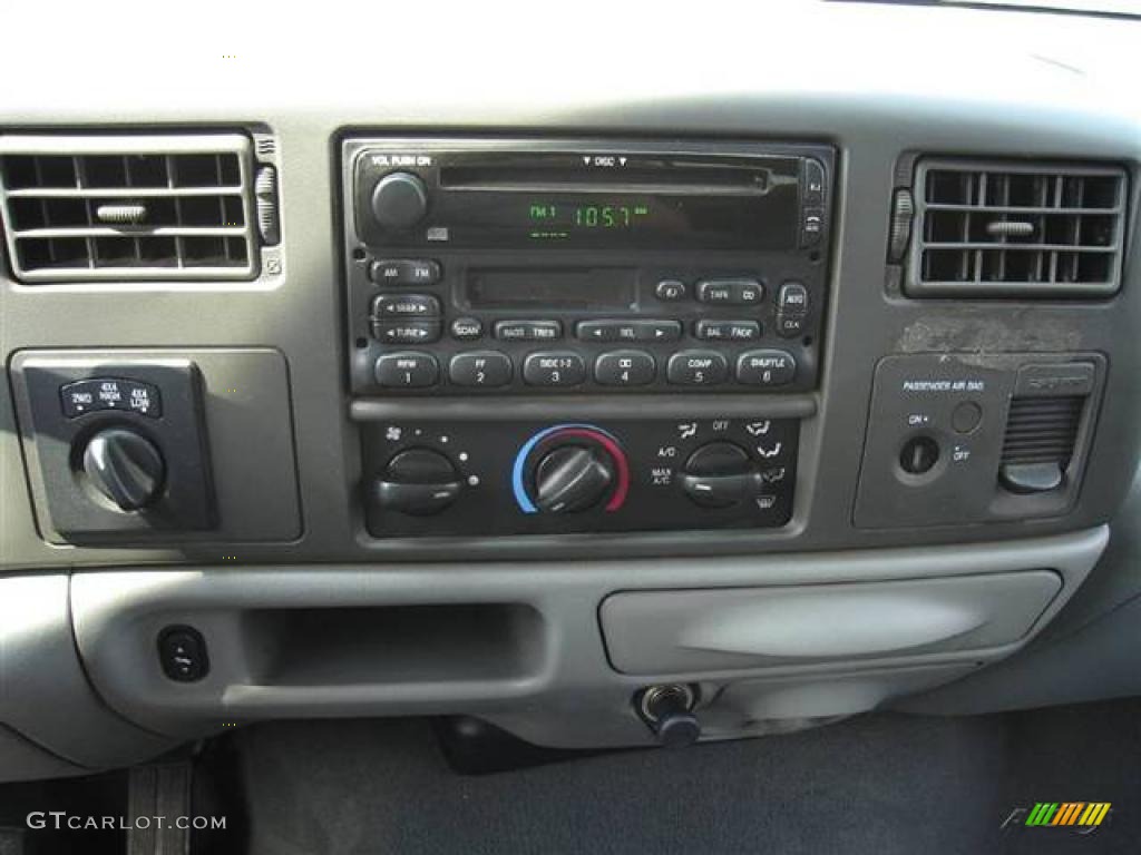 2002 F250 Super Duty XLT SuperCab 4x4 - Toreador Red Metallic / Medium Flint photo #26