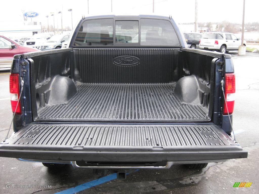 2006 F150 XLT SuperCab 4x4 - True Blue Metallic / Medium/Dark Flint photo #5