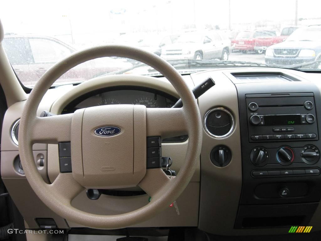 2006 F150 XLT SuperCab 4x4 - Aspen Green Metallic / Tan photo #8