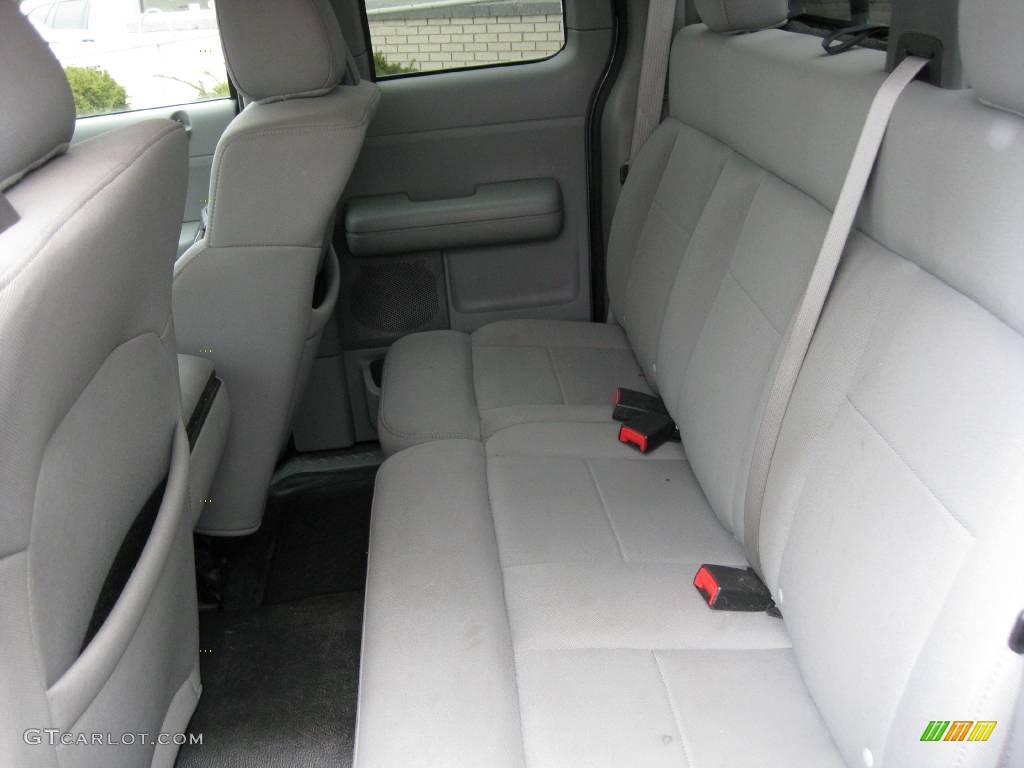 2006 F150 STX SuperCab 4x4 - Black / Medium/Dark Flint photo #7