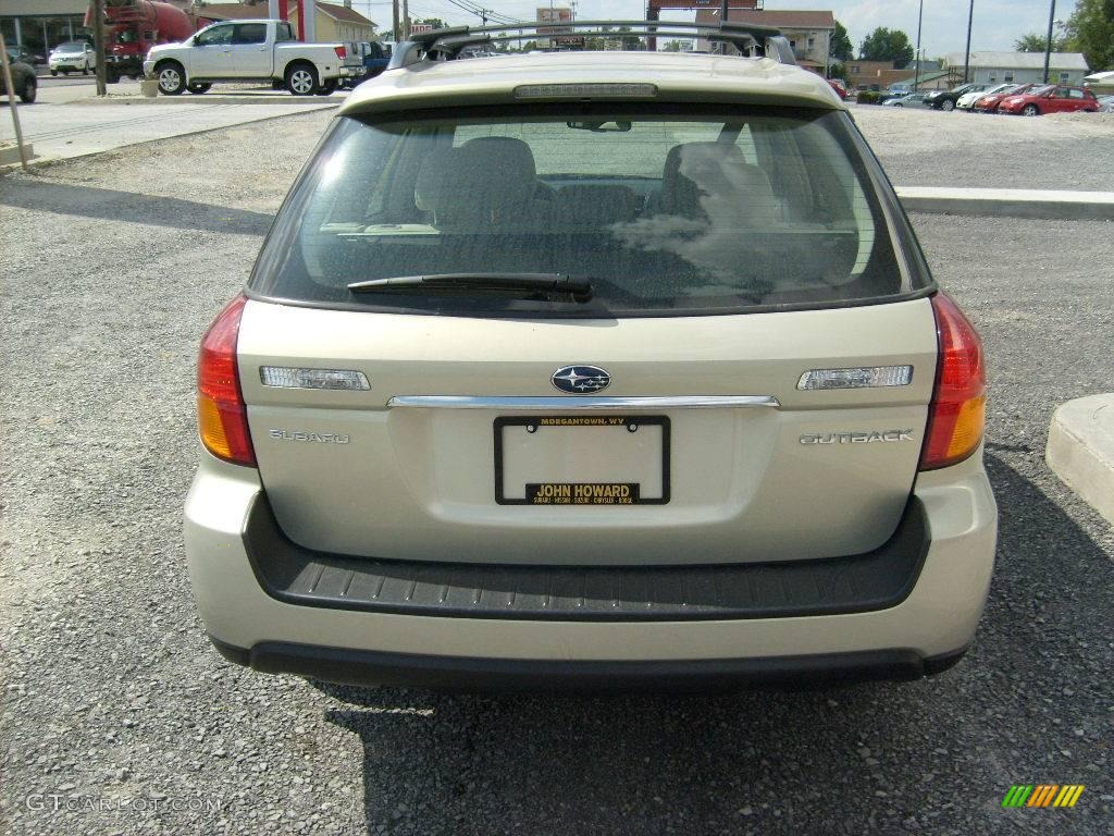 2007 Outback 2.5i Wagon - Champagne Gold Opal / Warm Ivory Tweed photo #4