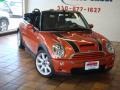 2006 Hot Orange Metallic Mini Cooper S Convertible  photo #4