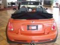 2006 Hot Orange Metallic Mini Cooper S Convertible  photo #6