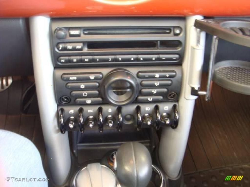 2006 Cooper S Convertible - Hot Orange Metallic / Black/Panther Black photo #13