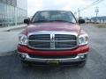 2008 Inferno Red Crystal Pearl Dodge Ram 1500 Big Horn Edition Quad Cab 4x4  photo #8