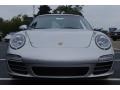 2009 Arctic Silver Metallic Porsche 911 Carrera 4S Coupe  photo #2