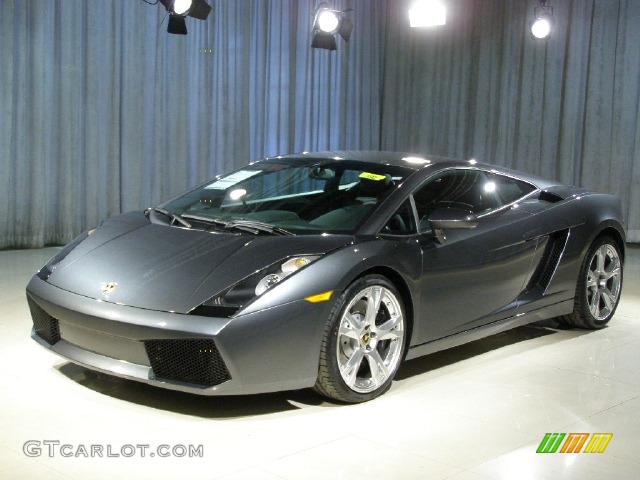 2008 Gallardo Coupe - Grigio Lynx / Black photo #1