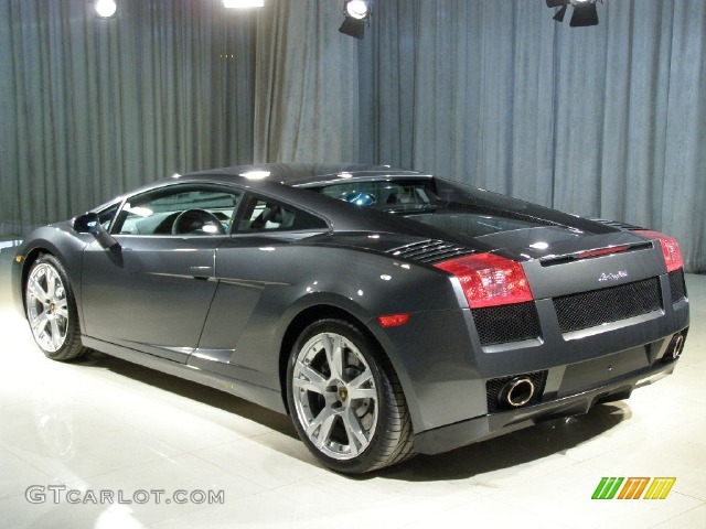 2008 Gallardo Coupe - Grigio Lynx / Black photo #2