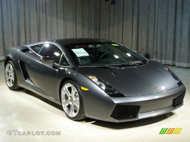 2008 Gallardo Coupe - Grigio Lynx / Black photo #3