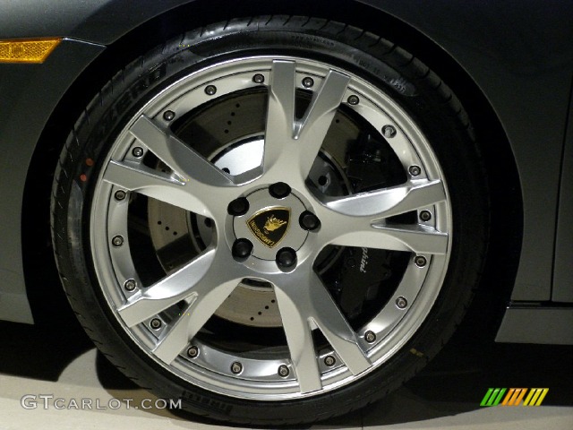 2008 Gallardo Coupe - Grigio Lynx / Black photo #11