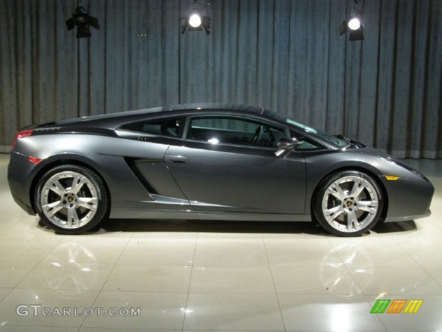 2008 Gallardo Coupe - Grigio Lynx / Black photo #15