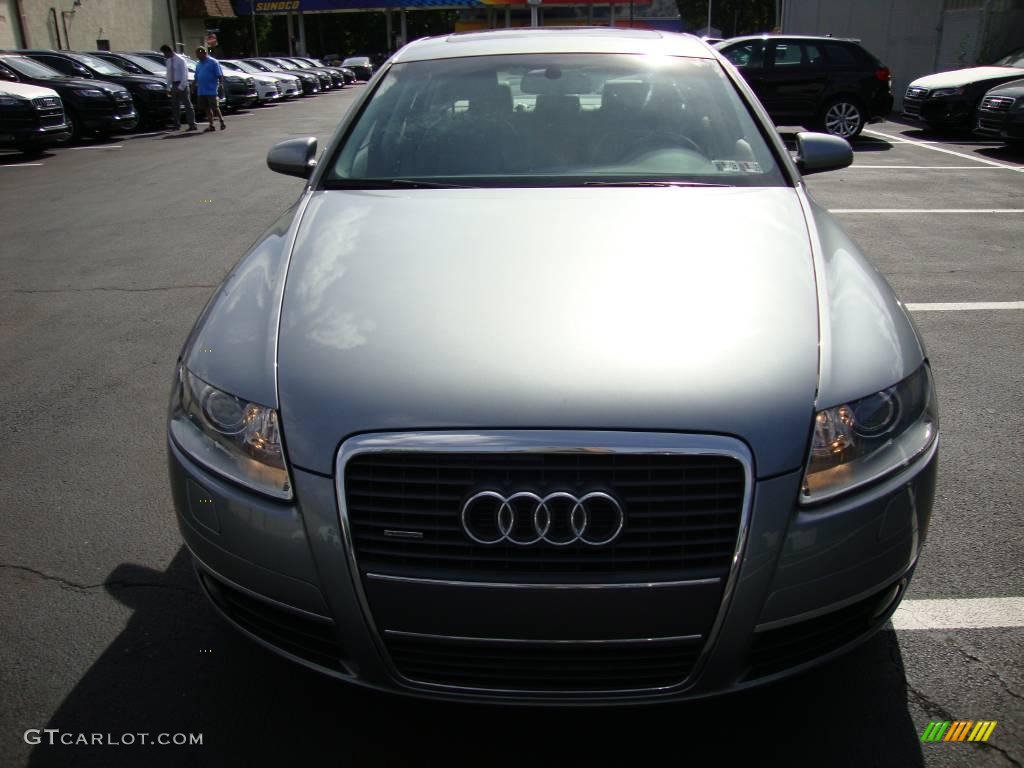 2007 A6 3.2 quattro Sedan - Quartz Grey Metallic / Platinum photo #3