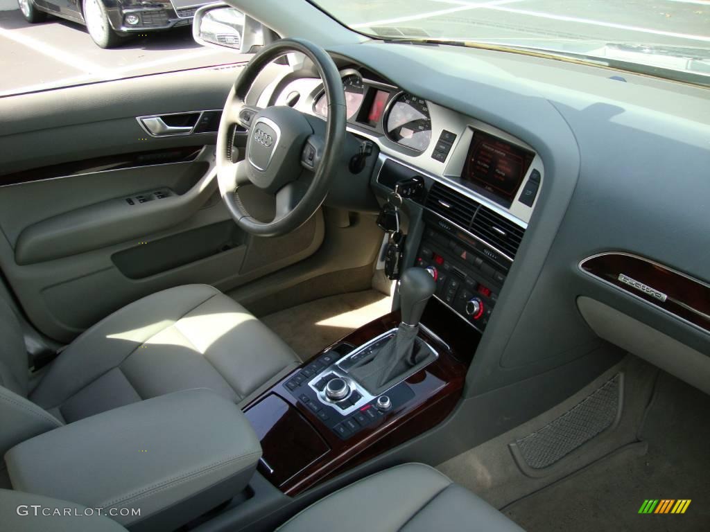 2007 A6 3.2 quattro Sedan - Quartz Grey Metallic / Platinum photo #19