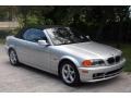 2002 Titanium Silver Metallic BMW 3 Series 325i Convertible  photo #15