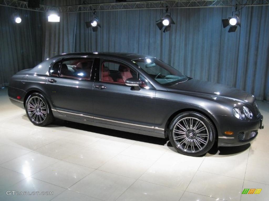 2009 Continental Flying Spur Speed - Anthracite Grey / Fireglow photo #3