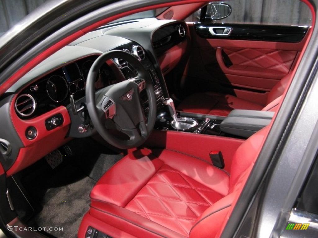2009 Continental Flying Spur Speed - Anthracite Grey / Fireglow photo #7