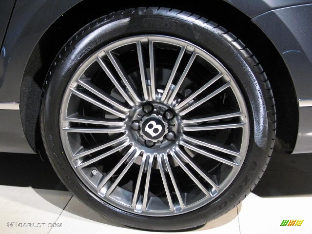 2009 Continental Flying Spur Speed - Anthracite Grey / Fireglow photo #16