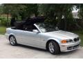 2002 Titanium Silver Metallic BMW 3 Series 325i Convertible  photo #43