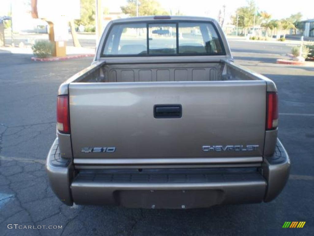 1997 S10 LS Extended Cab - Light Autumnwood Metallic / Beige photo #7