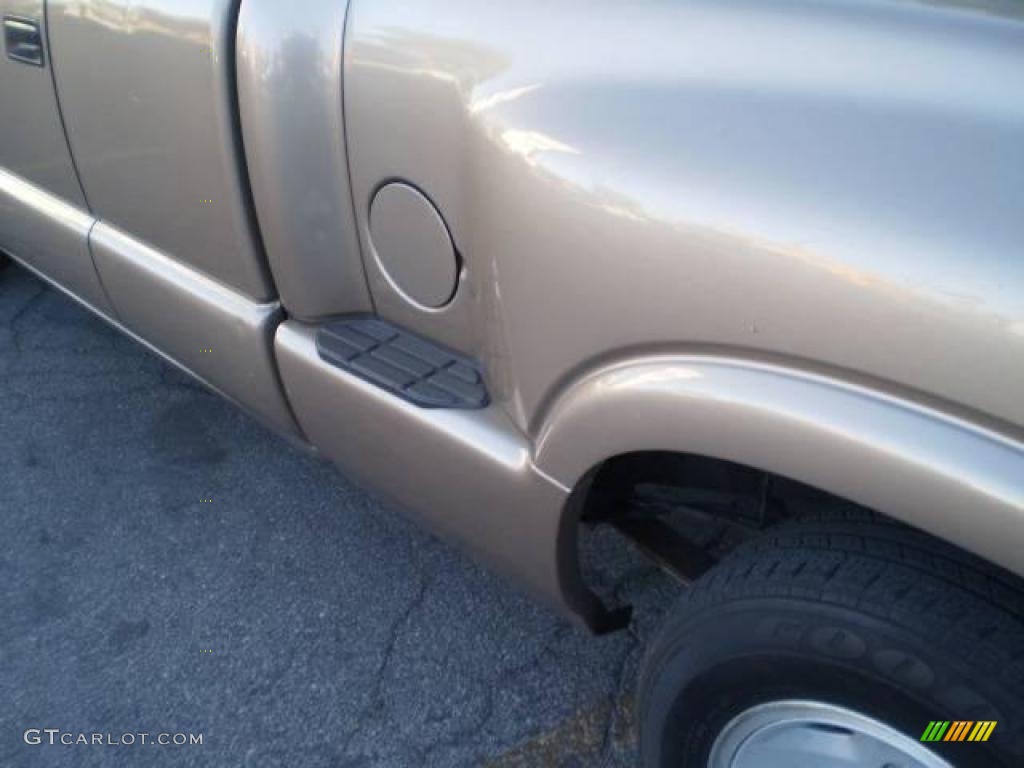 1997 S10 LS Extended Cab - Light Autumnwood Metallic / Beige photo #10