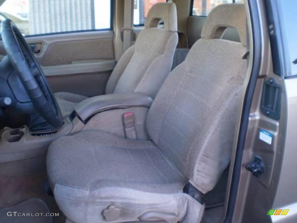 1997 S10 LS Extended Cab - Light Autumnwood Metallic / Beige photo #26