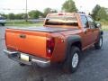 2005 Sunburst Orange Metallic Chevrolet Colorado LS Crew Cab  photo #3