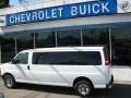 Summit White - Express LS 3500 Extended Passenger van Photo No. 1