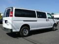 Summit White - Express LS 3500 Extended Passenger van Photo No. 2