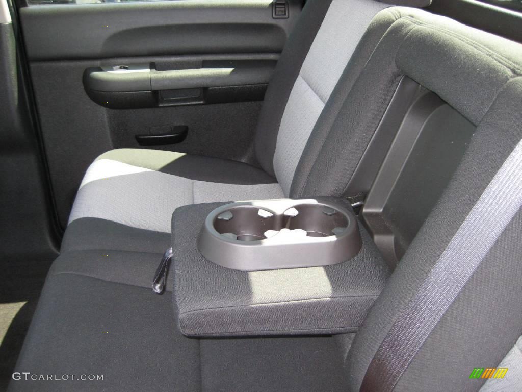 2008 Silverado 1500 LS Crew Cab - Black / Light Titanium/Ebony Accents photo #10