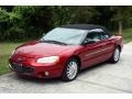 2001 Inferno Red Tinted Pearlcoat Chrysler Sebring LXi Convertible #18392222