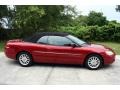 2001 Inferno Red Tinted Pearlcoat Chrysler Sebring LXi Convertible  photo #11