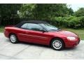 2001 Inferno Red Tinted Pearlcoat Chrysler Sebring LXi Convertible  photo #12