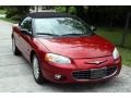 2001 Inferno Red Tinted Pearlcoat Chrysler Sebring LXi Convertible  photo #15
