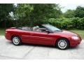 2001 Inferno Red Tinted Pearlcoat Chrysler Sebring LXi Convertible  photo #21