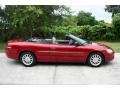 2001 Inferno Red Tinted Pearlcoat Chrysler Sebring LXi Convertible  photo #22