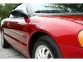 2001 Inferno Red Tinted Pearlcoat Chrysler Sebring LXi Convertible  photo #25