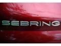 2001 Inferno Red Tinted Pearlcoat Chrysler Sebring LXi Convertible  photo #31