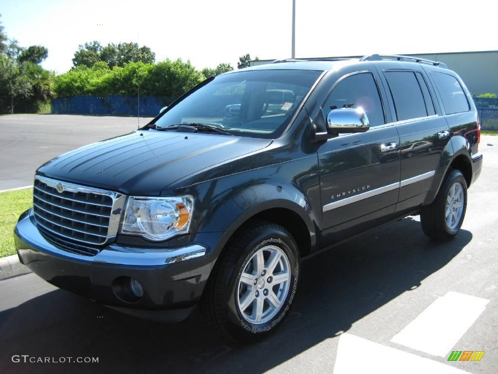 Steel Blue Metallic Chrysler Aspen