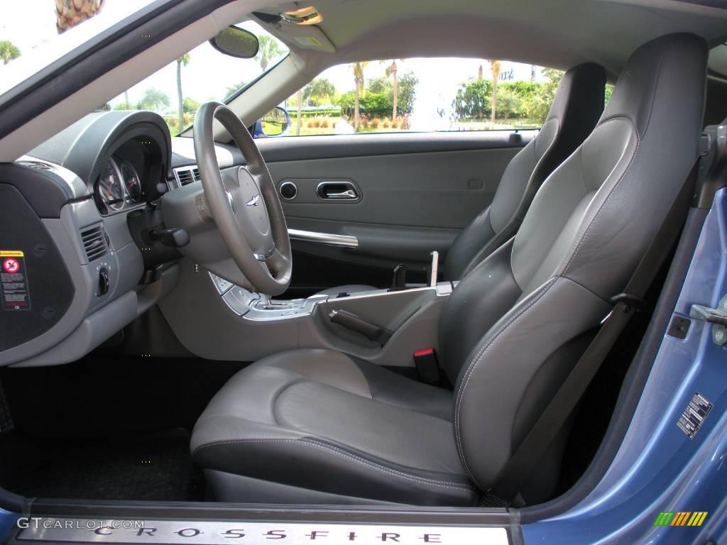 Dark Slate Grey/Medium Slate Grey Interior 2005 Chrysler Crossfire Limited Coupe Photo #18406691