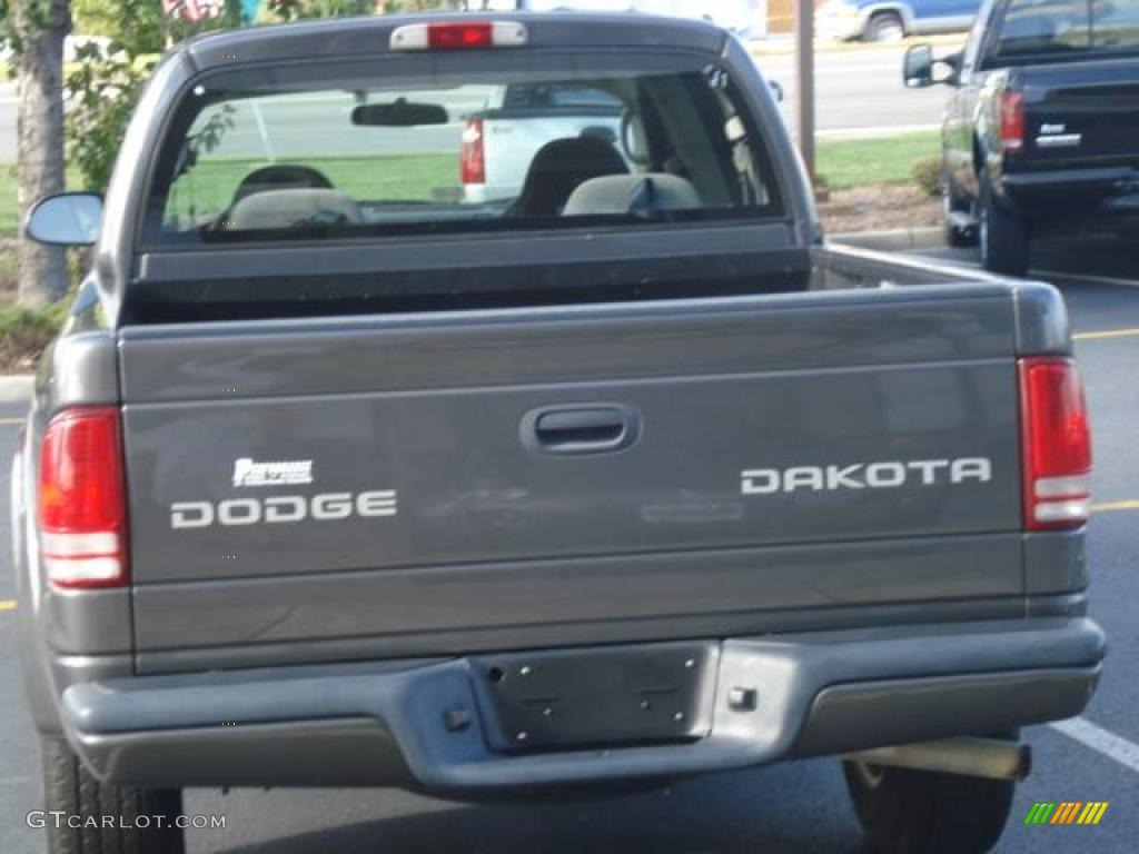 2004 Dakota Sport Quad Cab - Graphite Metallic / Dark Slate Gray photo #4