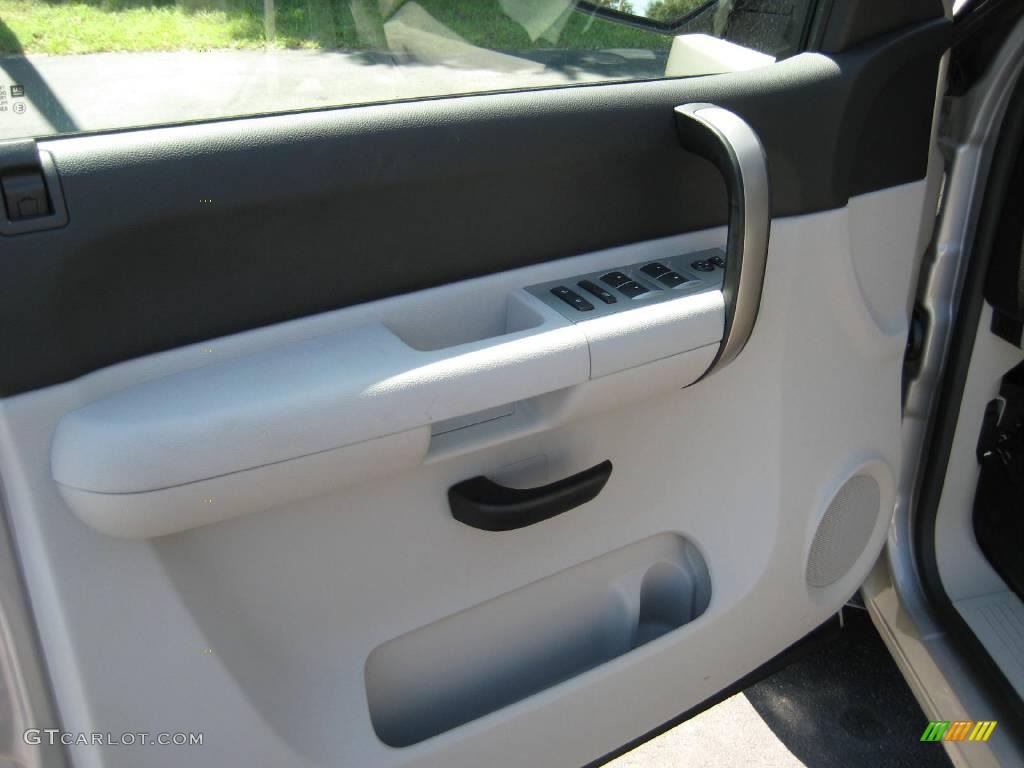 2009 Silverado 1500 LT Extended Cab - Silver Birch Metallic / Light Titanium photo #4