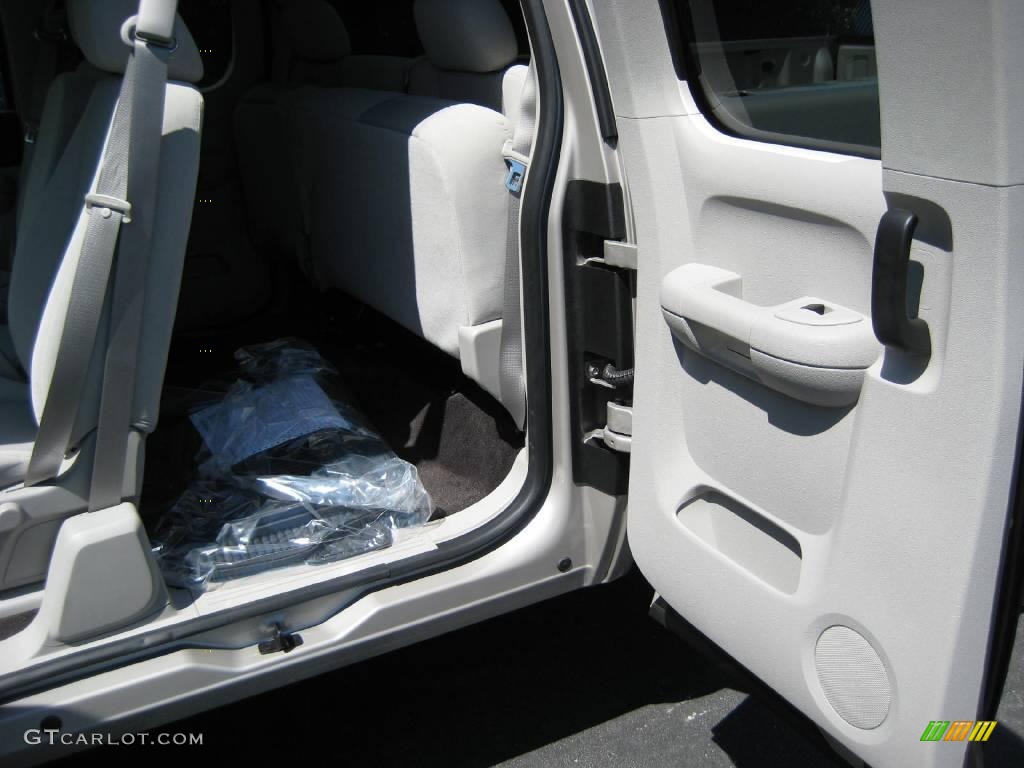 2009 Silverado 1500 LT Extended Cab - Silver Birch Metallic / Light Titanium photo #6
