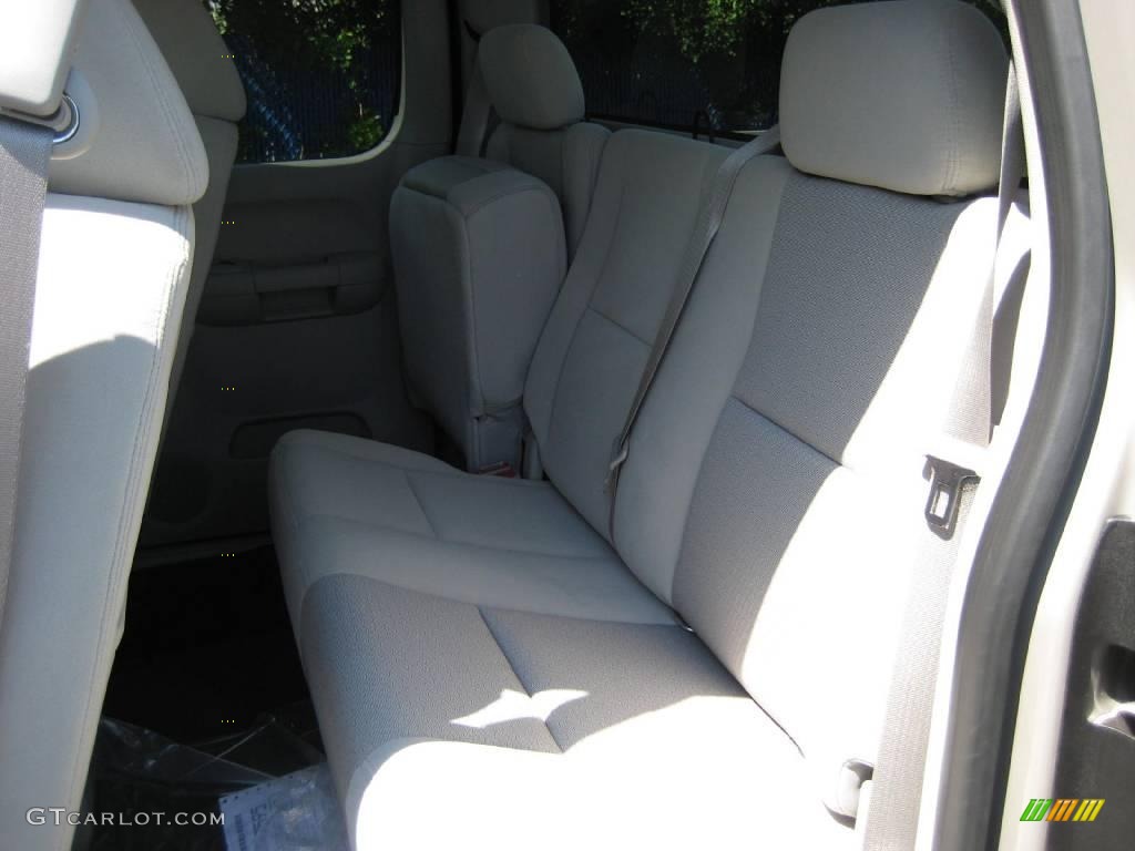 2009 Silverado 1500 LT Extended Cab - Silver Birch Metallic / Light Titanium photo #7