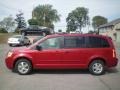 2010 Inferno Red Crystal Pearl Dodge Grand Caravan SE  photo #7